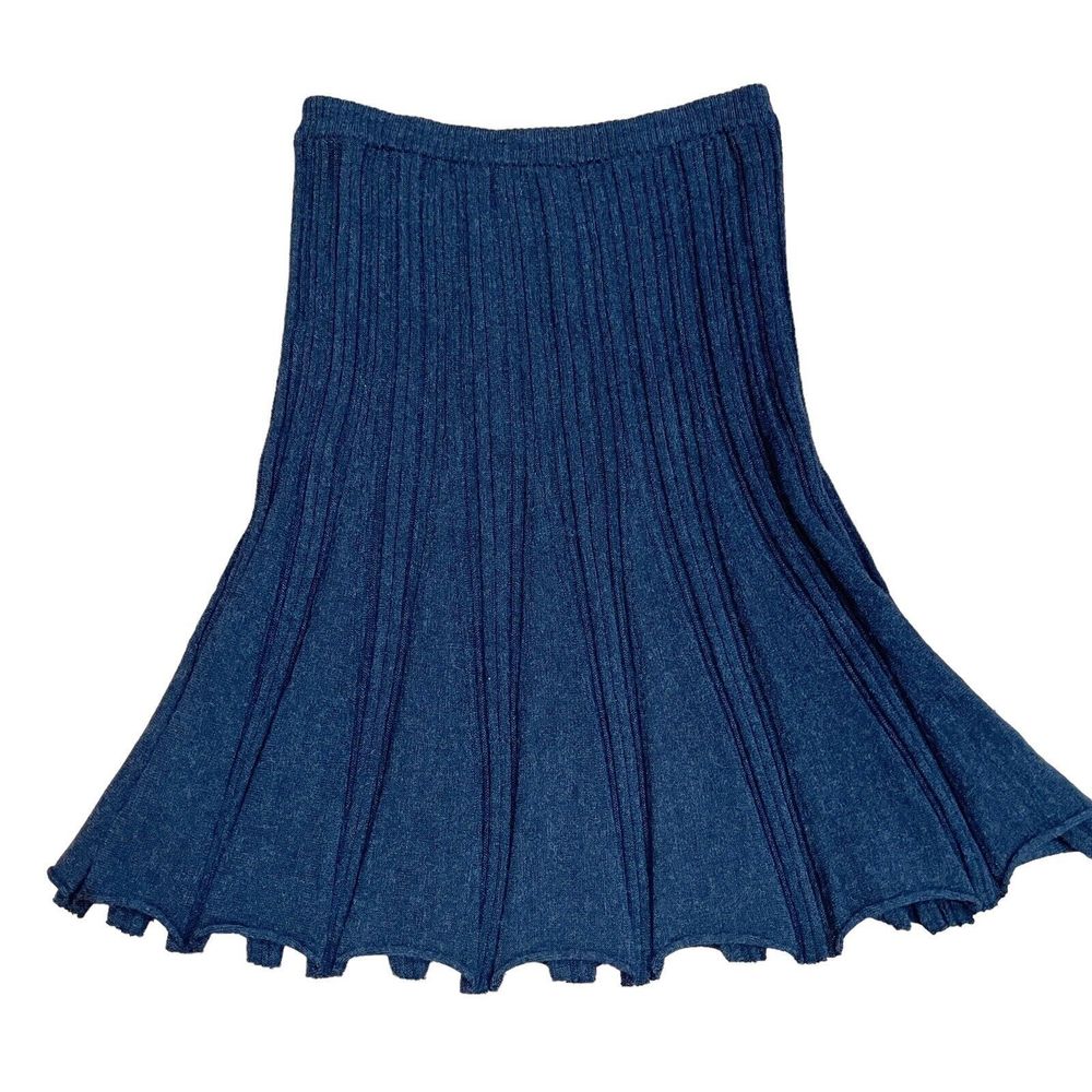 Optimum Style New Zealand Extra Fine Merino Wool Skirt Womens Size Medium M EUC